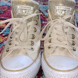 GOLD converse
